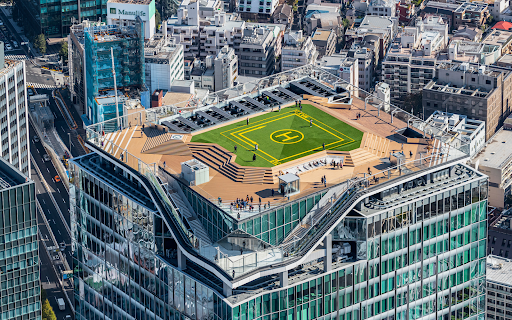 gedung shibuya Square yang ada di tokyo jepang